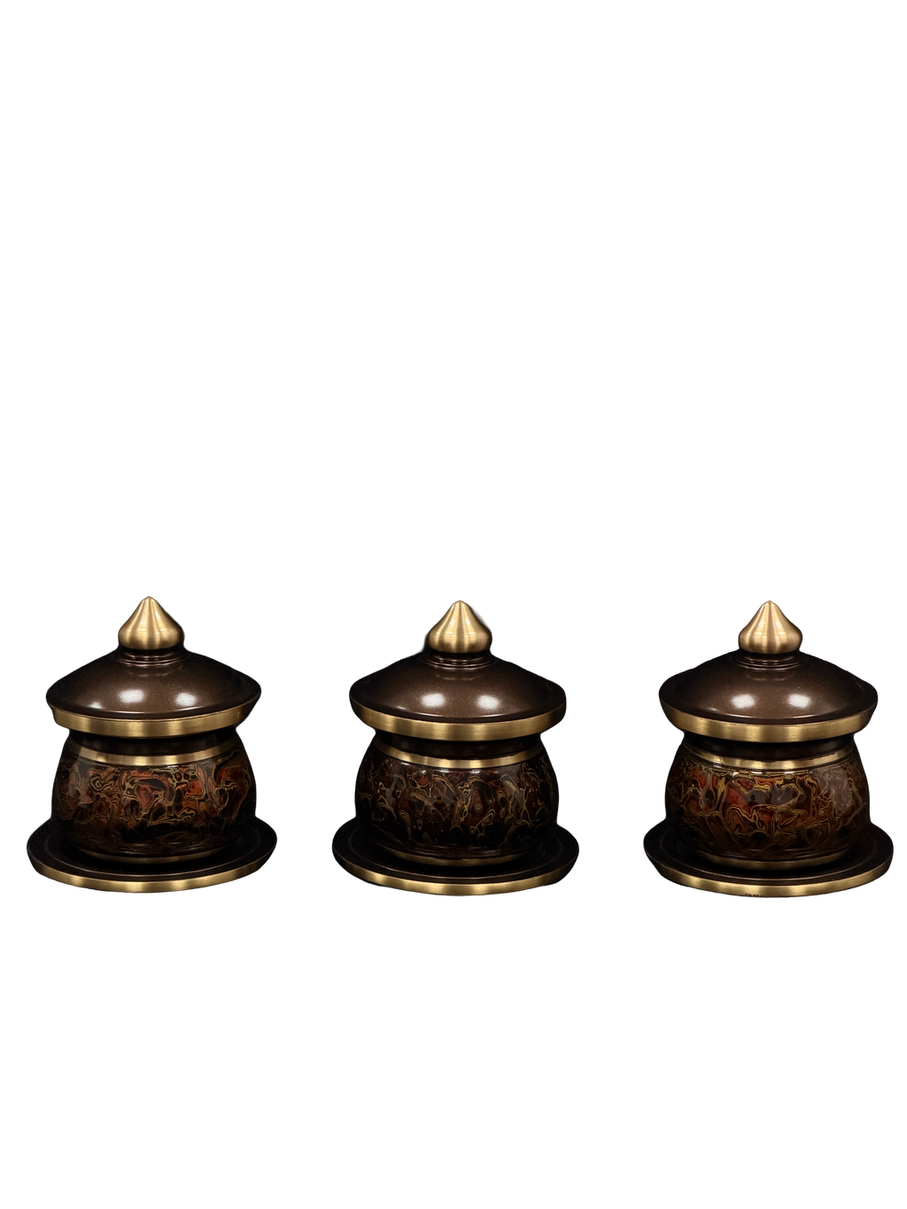 UMBER Lidded Canister（Single / Set of 3）