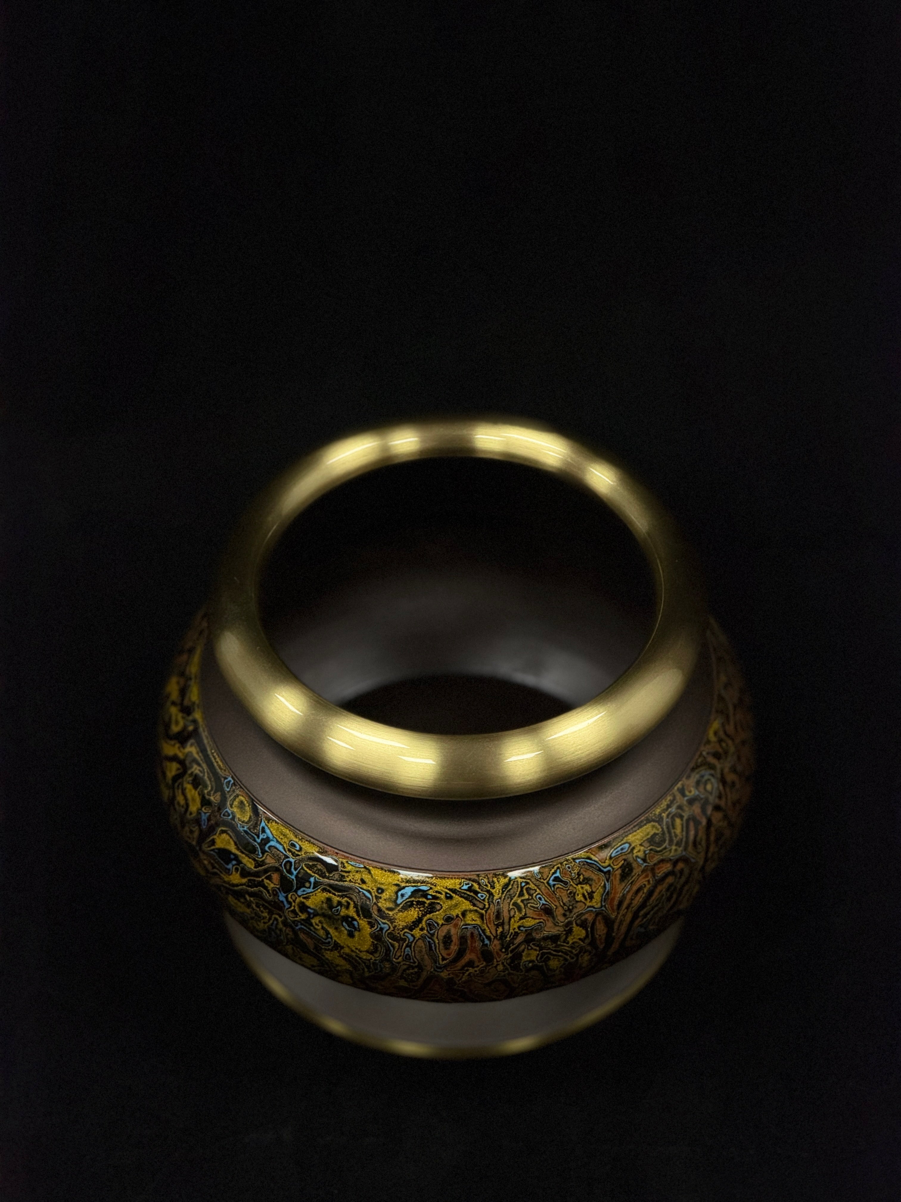 AuraForma Brass Ritual Bowl – Wide